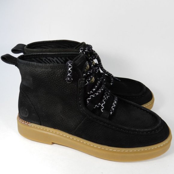 COLE HAAN Summit Chukka Bootie Boots Size 8.5 Black Leather Comfort NEW $150 - Picture 2 of 11